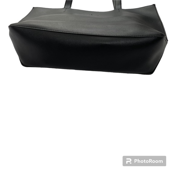 EUC Summer & Rose Black Vegan leather tote - Picture 6 of 9